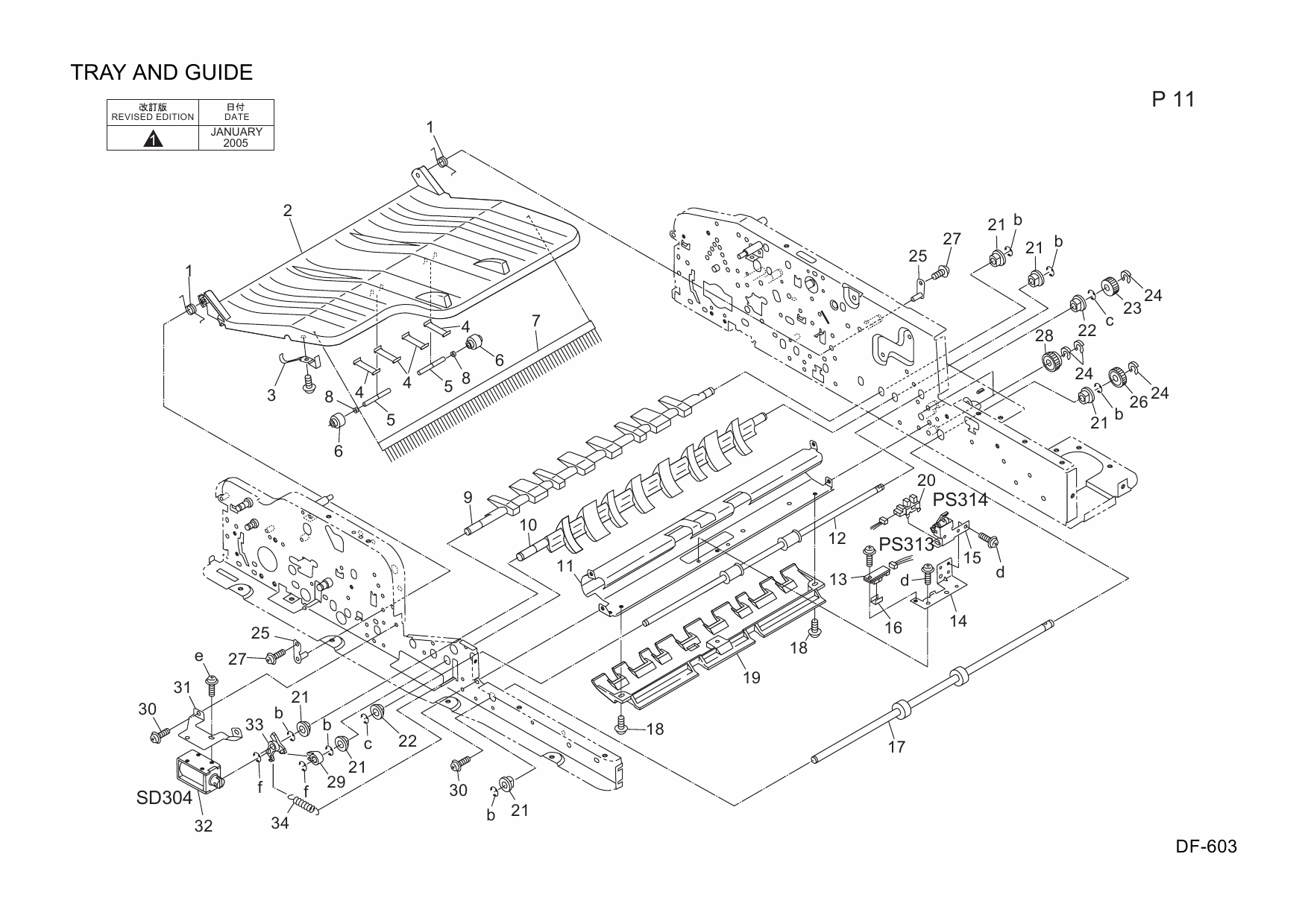 Konica-Minolta Options DF-603 15AS Parts Manual-4